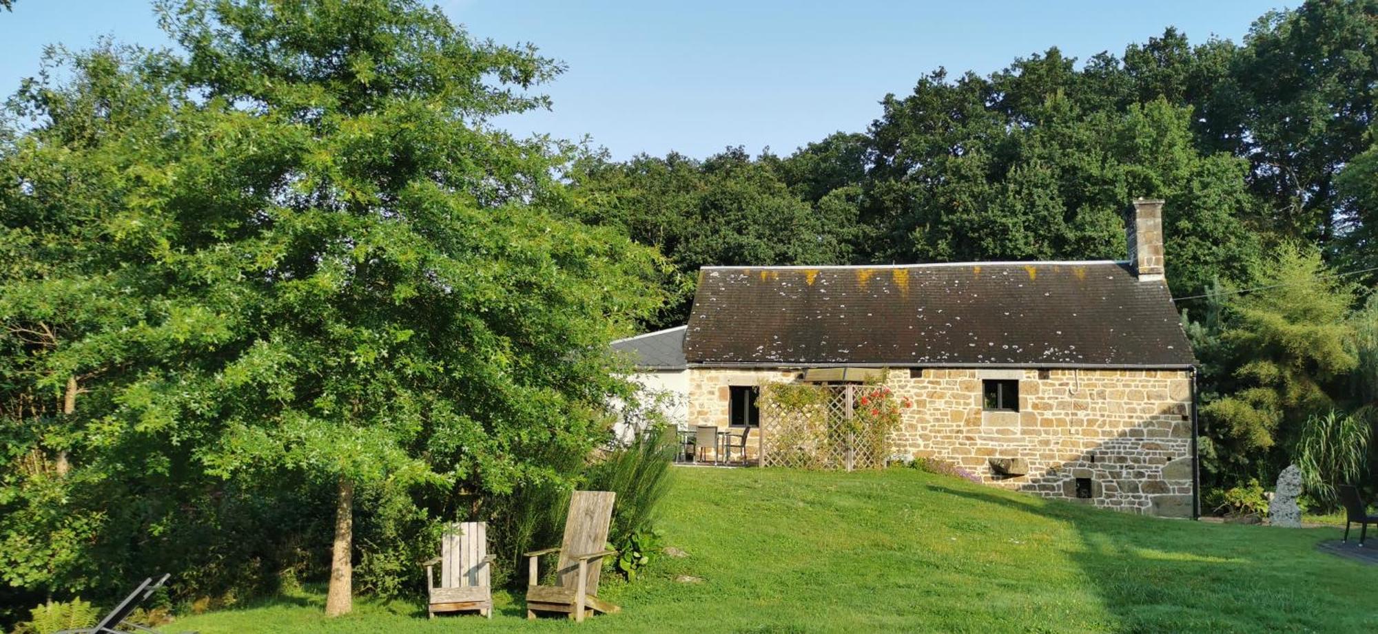 Vila Le Moulin Des Rivieres Breel Exteriér fotografie